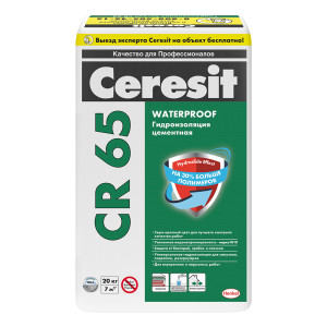 CR 65 Waterproof гидроизолирующая масса, 20 кг