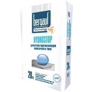Гидроизоляция цементная BergaufHydrostop, 20 кг